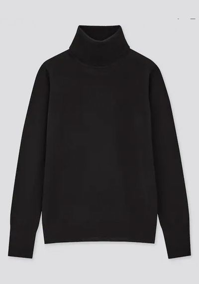 Merino Wool Turtleneck Jumper from Uniqlo