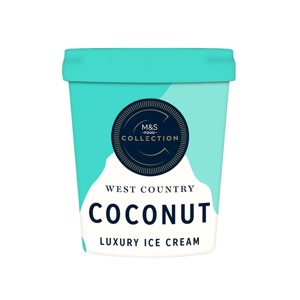 West Country Coconut Luxury Ice Cream from Marks & Spencer
