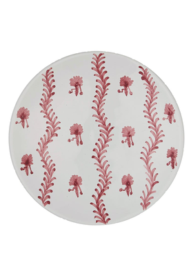 Pink Palm Tree Ceramic Small Plate from Penny Morrison