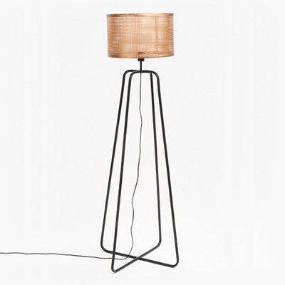 Metal Mesh Shade Floor Lamp