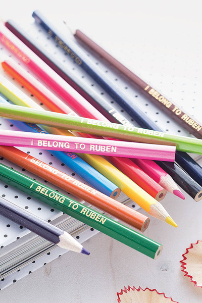 Personalised Colouring Pencils