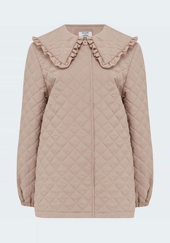 Quilted Collar Jacket from Helene Berman