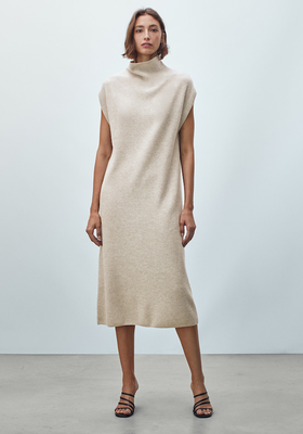 Cashmere Wool Knit Dress from Massimo Dutti