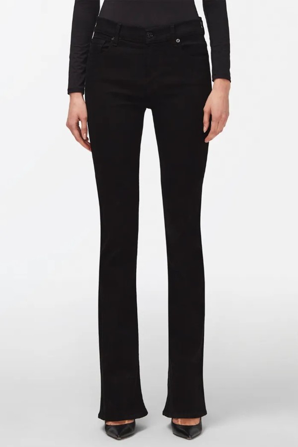 Bootcut B(Air) In Rinsed Black Jeans from 7 For All Mankind