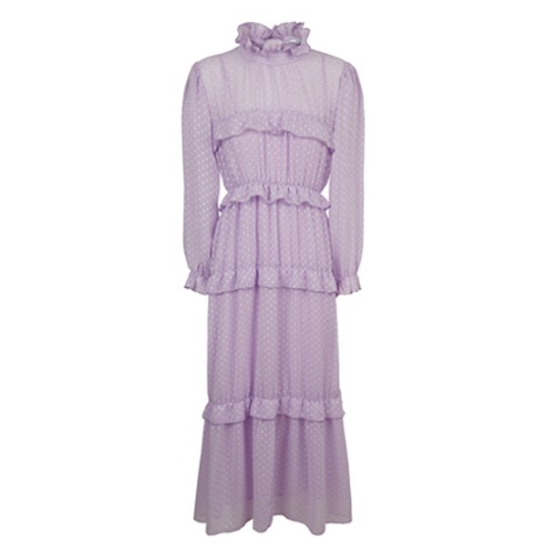 Ines Lilac Maxi Dress