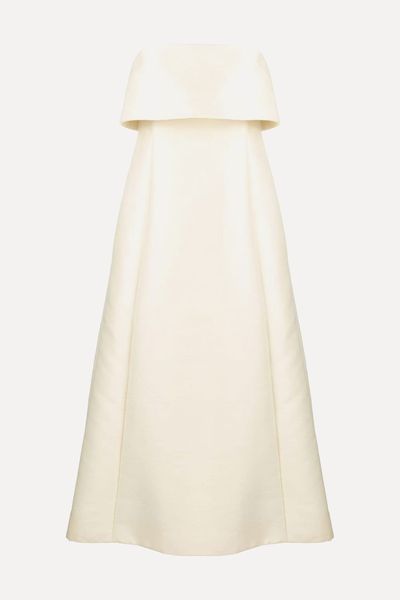 Strapless Dupioni Midi Dress  from Toteme