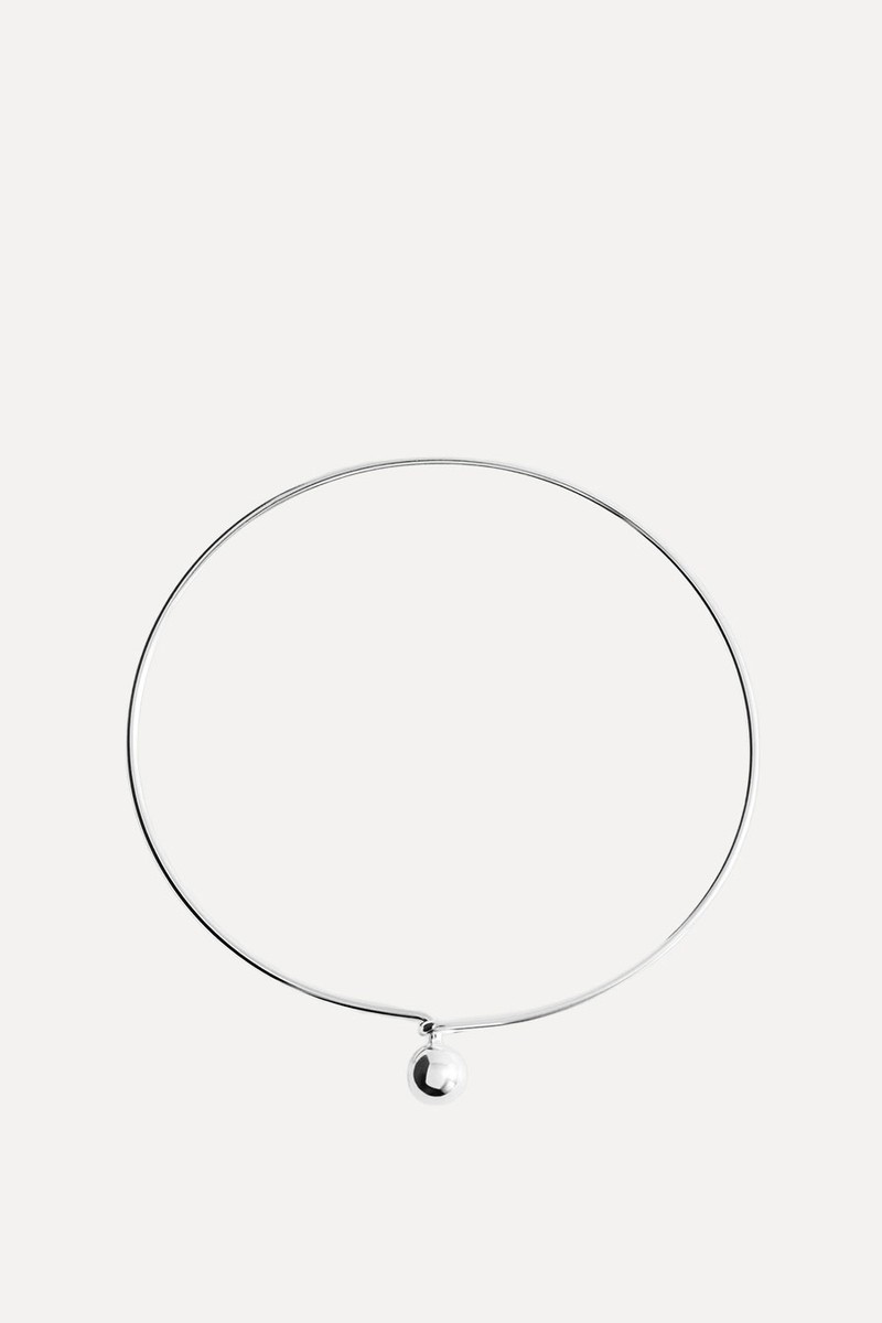 Rigid Collar With Circular Beading from Mango