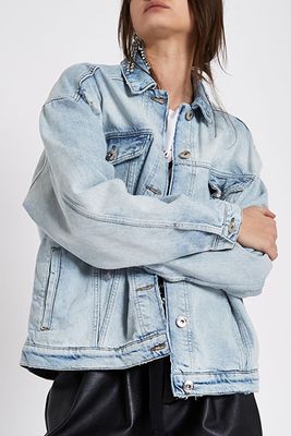 Authentic Ripped Denim Jacket