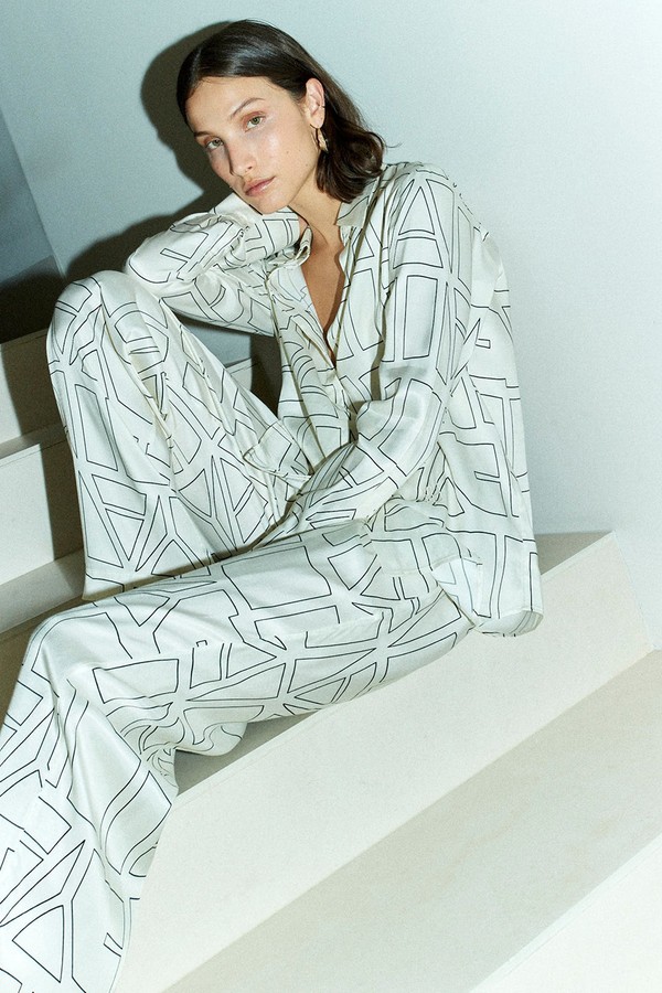 Milos Silk Trousers from YAITTE