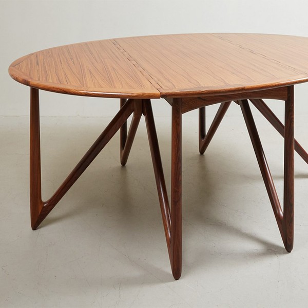 Danish Drop Leaf Table from Howe