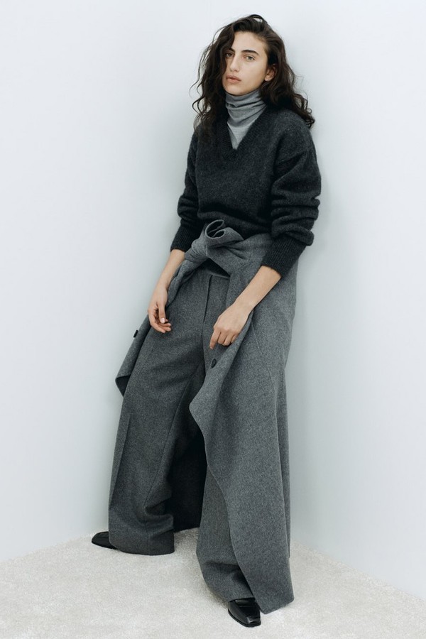  V-Neck Alpaca Knit from House Of Dagmar