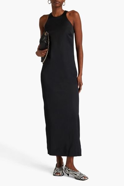 Wool-Blend Crepe De Chine Maxi Dress, £270 (was £490) | By Malene Birger