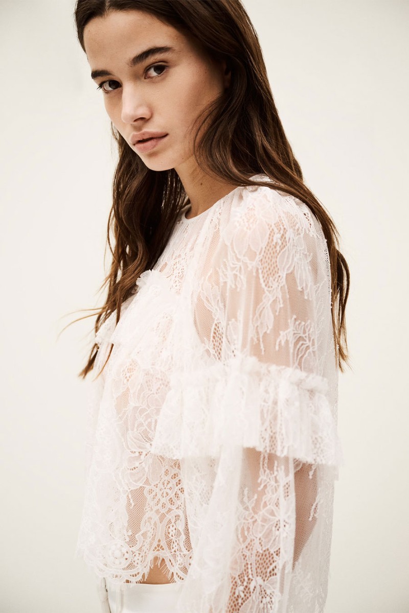 Clavio Short-Sleeved Blouse from Ba&Sh