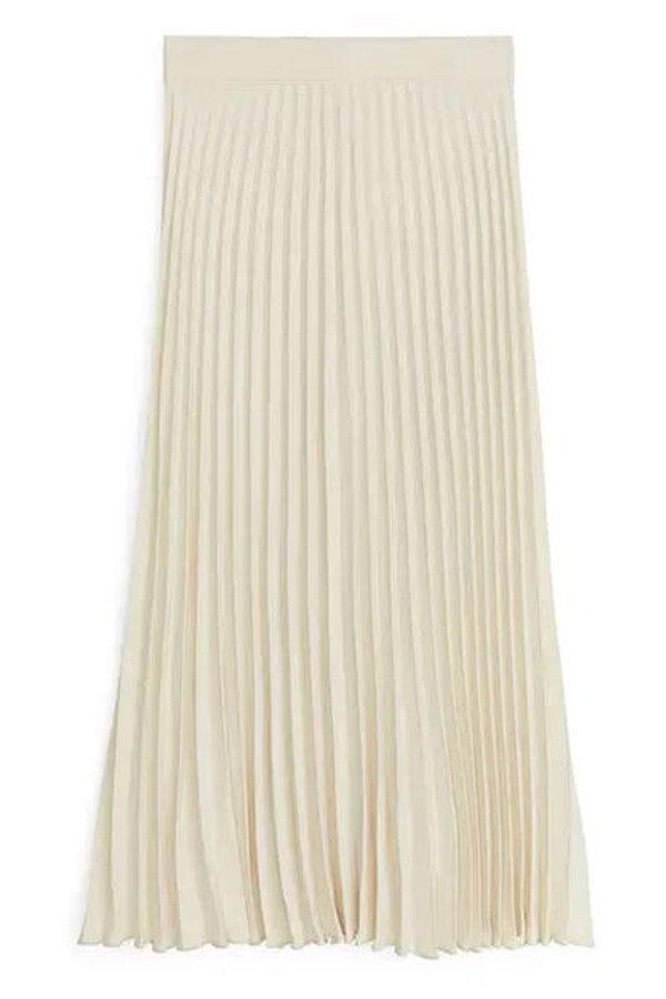 Pleated Crepe Skirt from Arket