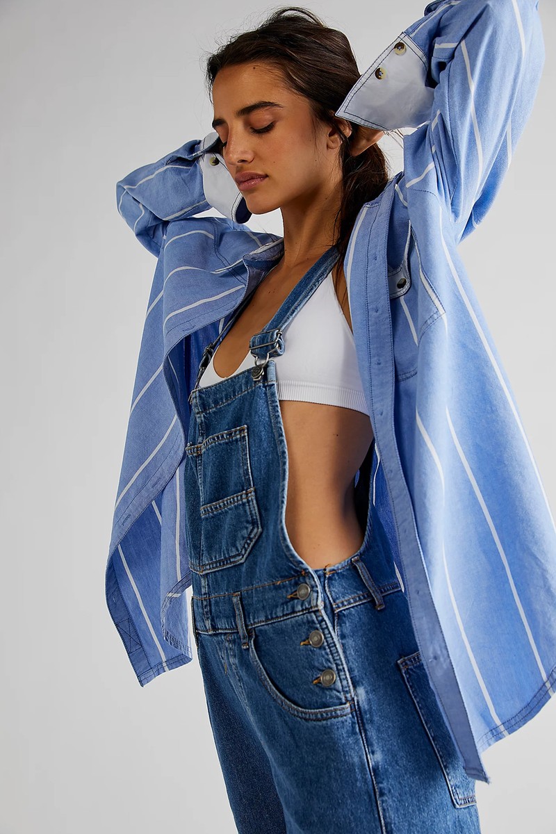 Ziggy Denim Overalls from We The Free by Free People 