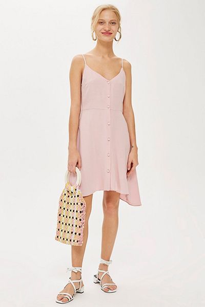 Button Through Mini Dress from Topshop