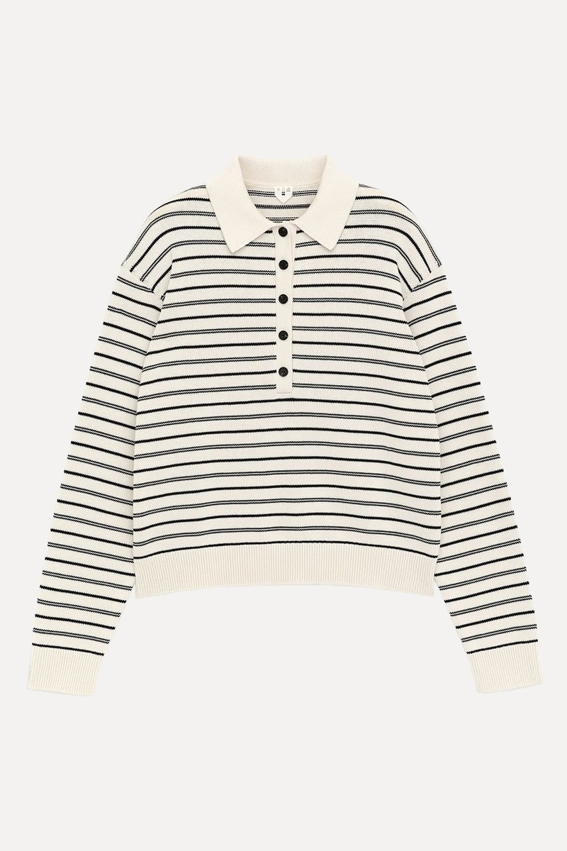Knitted Polo Shirt