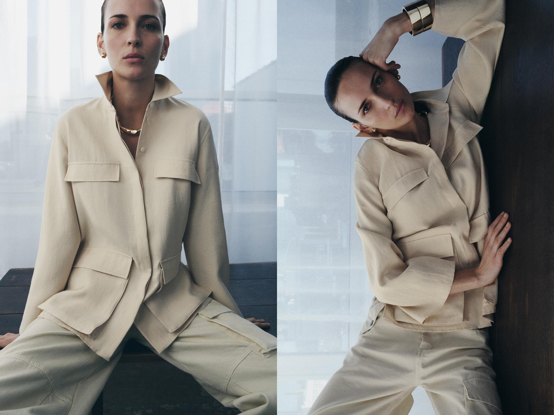  Flowing Shirt With Pockets