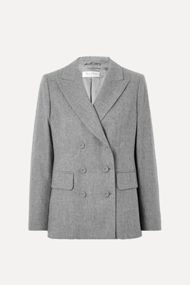 Double Breasted Blazer In Wool from Max Mara