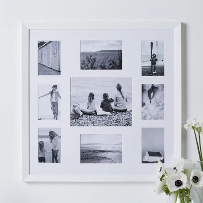 9 Aperture Fine Wood Photo Frame from The White Company