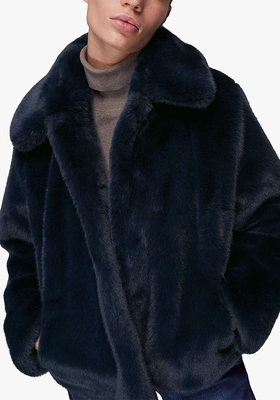 Drew Relaxed-Fit Faux Fur Jacket from Whistles