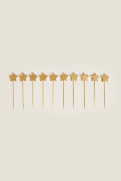 Wooden Star Skewers from Zara