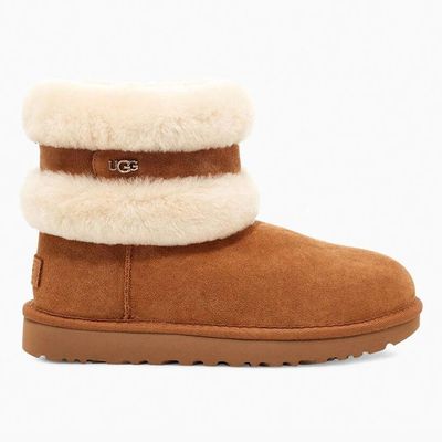 Fluff Mini Belted Boot