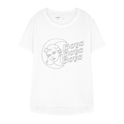 Boys Boys Boys Printed Cotton T-Shirt from One Teaspoon