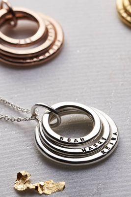 Personalised Family Names Necklace