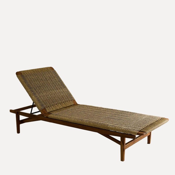 Teak Outdoor Lounger from Zara Home