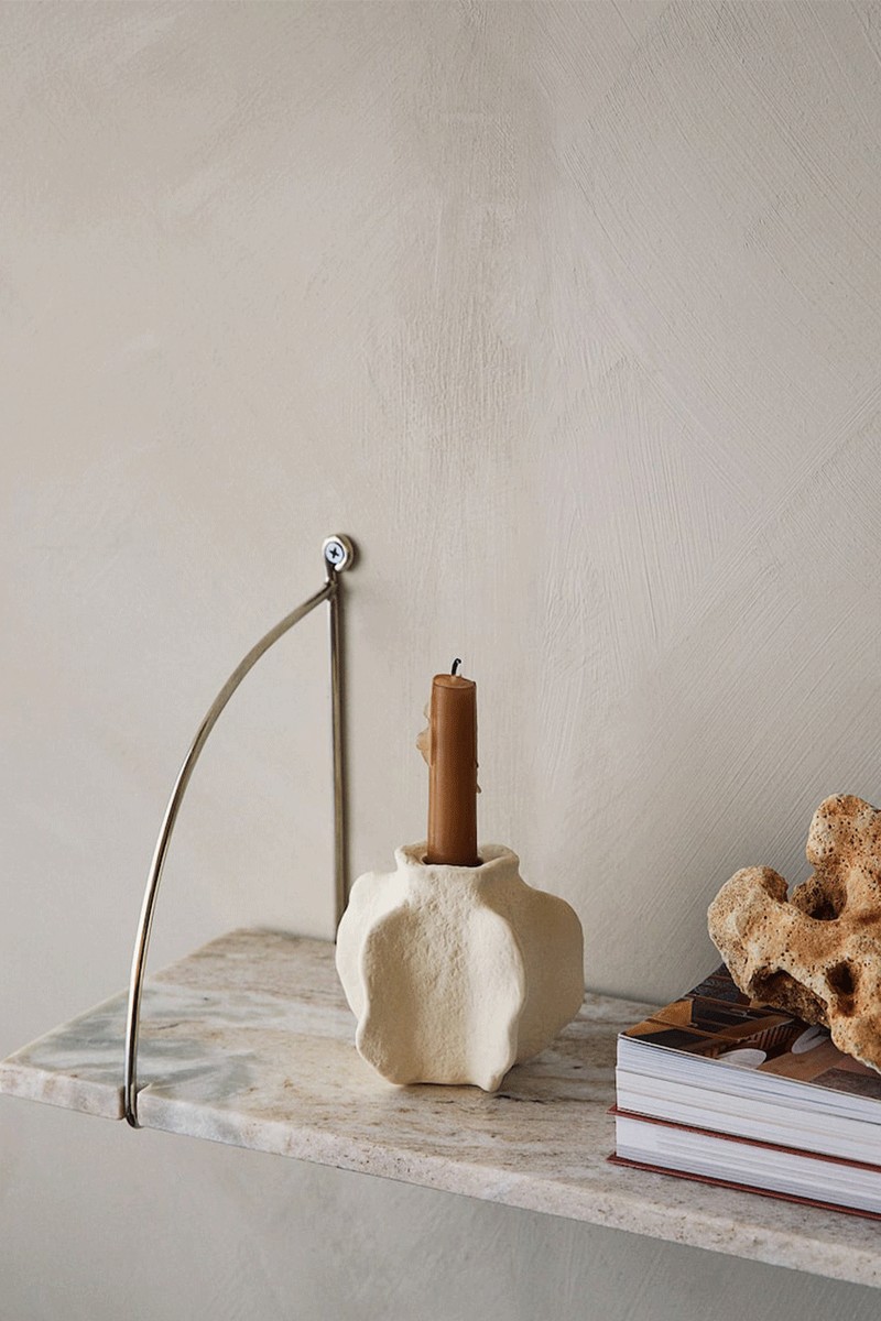 Marble & Metal Wall Shelf from  H&M