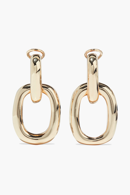 Convertible Gold Plated Earrings from Kenneth Jay Lane