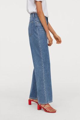 Wide High Jeans from H&M