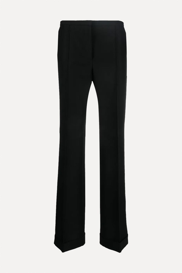 Pressed-Crease Straight-Leg Trousers from Philosophy Di Lorenzo Serafini