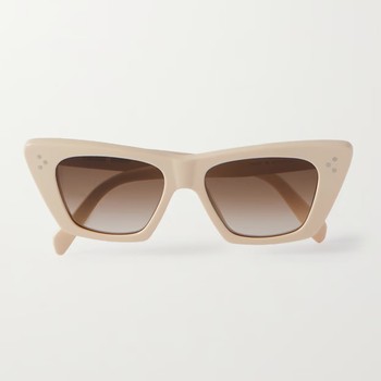 Edge Cat-Eye Acetate Sunglasses from Celine 