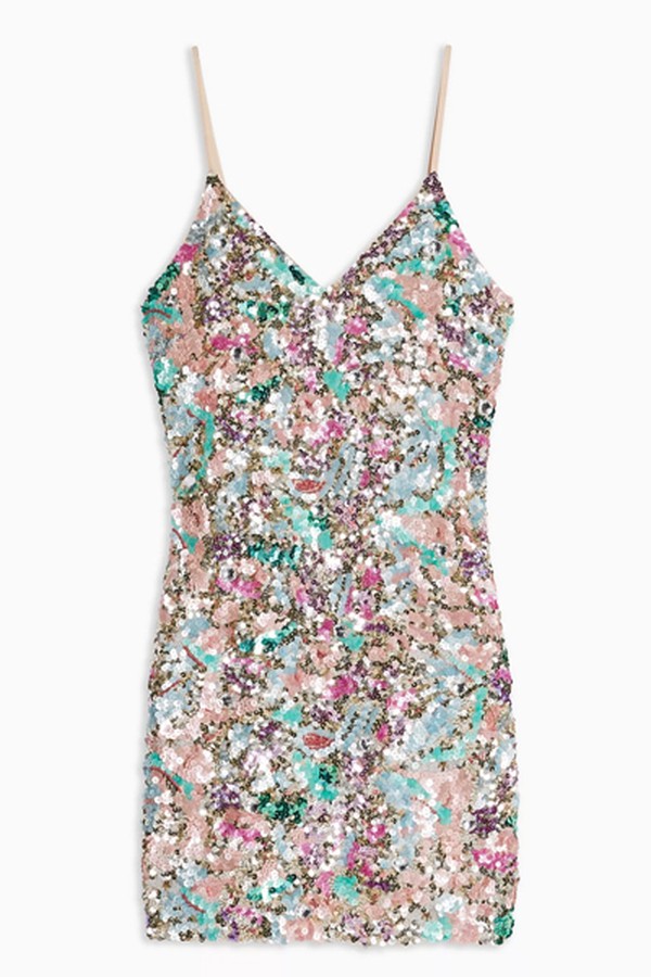 Embellished Slip Dress