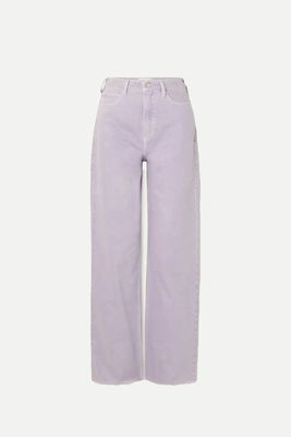 Le High 'n' Tight High-Rise Wide-Leg Jeans from FRAME