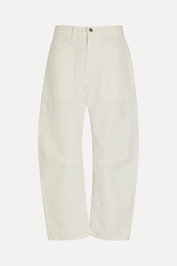 Shon Barrel-Leg Jeans from  NILI LOTAN
