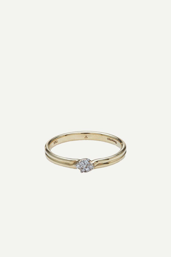 Diamond Touch Thread Ring from Otiumberg