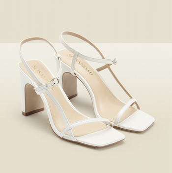 Fine Strap Square Heel Sandal from Sosandar