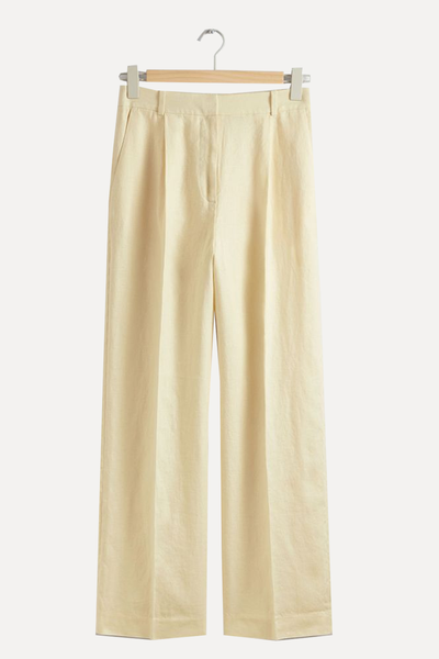 Wide Linen Trousers from & Other Stories