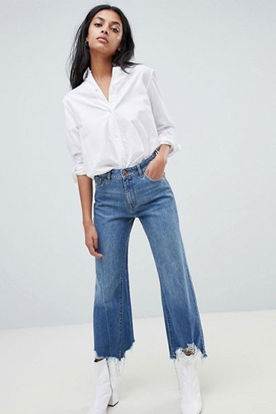 Hepburn High Rise Wide Leg Jean from DL1961