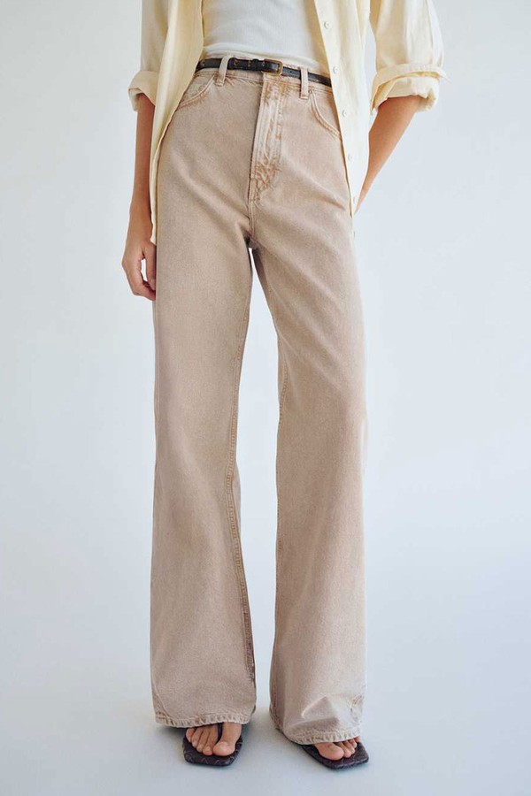 Cary High Rise Slouchy Wide Leg Jeans  from reformation 