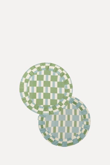 Checkers Reversible Placemats from Balu London