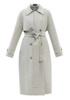 Colette Wool-Blend Trench Coat from Joseph