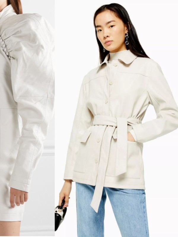 15 White Leather Pieces We Love