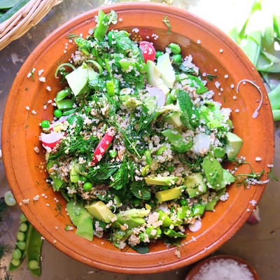 Spring Quinoa Salad