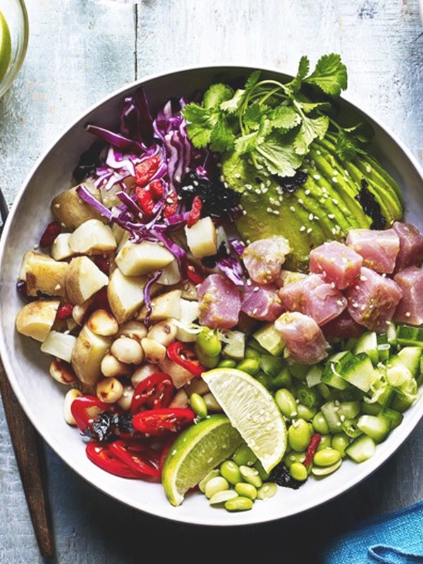 Tuna Poke Buddha Bowl 