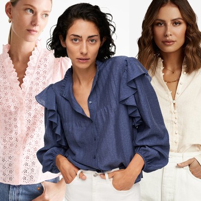 24 Pretty Blouses Under £100