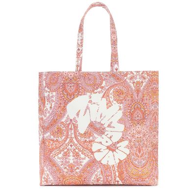 Logo Paisley Canvas Tote from Zimmermann